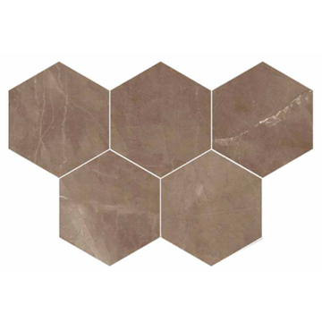 Picture of Florim USA - Luxury Hexagon Mosaic Matte Amani Bronze
