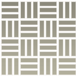 Picture of Daltile - Color Wheel Mosaic Lattice Weave Matte Architectural Grey