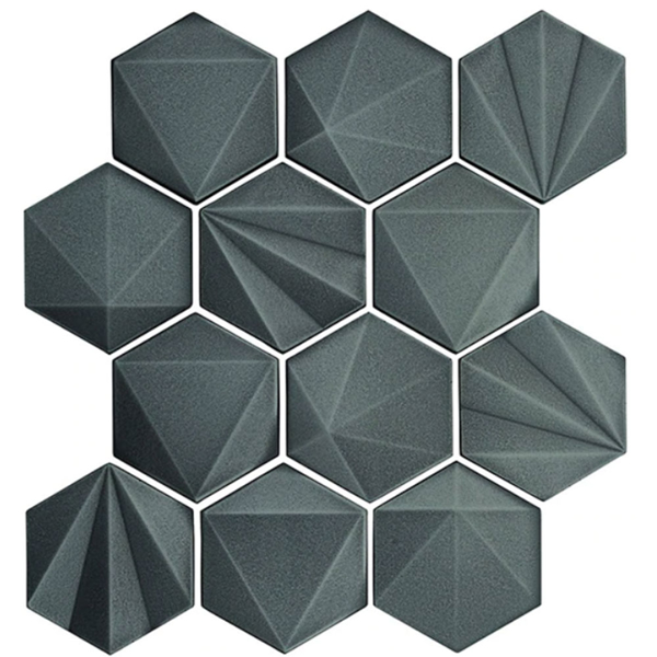 Picture of Marazzi - Geometal Hexagon Gunmetal