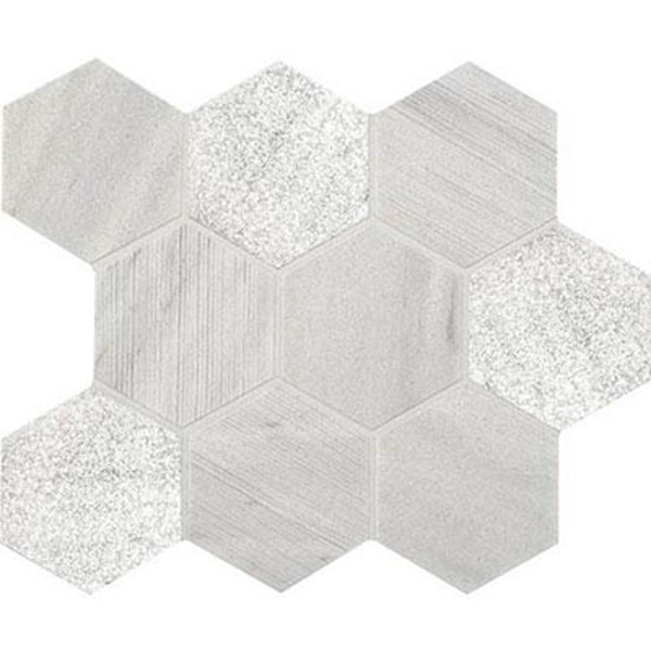 Picture of Marazzi - Haven Point Mosaic Hexagon Honed Candid Heather