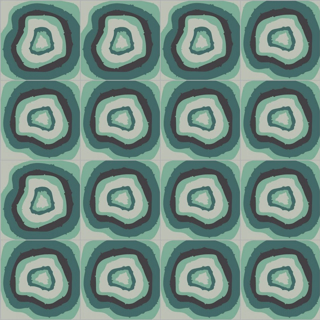 Picture of Bisazza Mosaico - Cementiles Decorations Square Brazilian Agata Verde