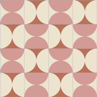 Picture of Bisazza Mosaico - Cementiles Decorations Square Butterfly 8