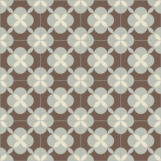 Picture of Bisazza Mosaico - Cementiles Decorations Square Eden Winter