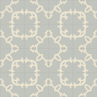 Picture of Bisazza Mosaico - Cementiles Decorations Square Lace Frost