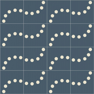 Picture of Bisazza Mosaico - Cementiles Decorations Square Perlas Mar A
