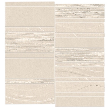 Picture of Happy Floors - B-Natural Trace Mosaic Kaolin