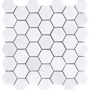 Picture of Happy Floors - Stone and Marble Hexagon Thassos