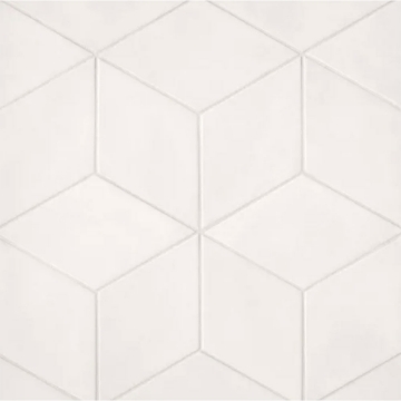 Picture of Bedrosians - Allora Rhomboid Solid White