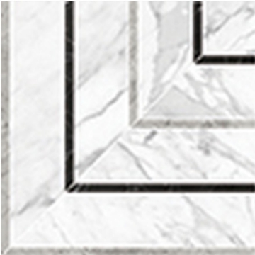 Picture of Anatolia Tile & Stone - La Marca Picco Mosaic Statuarietto Honed