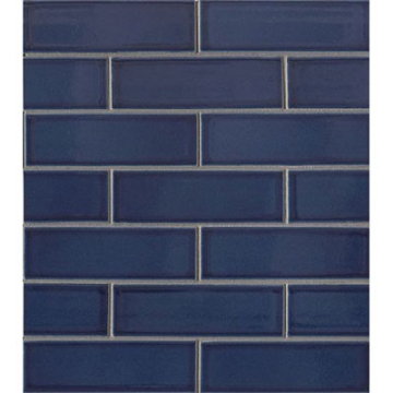 Picture of Bedrosians - Zenia Mosaic 2 x 6 Gloss Tide