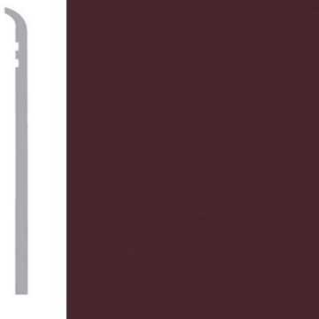 Picture of Burke - Burkebase Type TP Wall Base Toeless 2.5 Cranberry