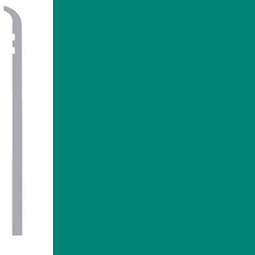 Picture of Burke - Burkebase Type TP Wall Base Toeless 2.5 Light Teal