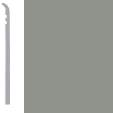 Picture of Burke - Burkebase Type TP Wall Base Toeless 2.5 Platinum Metallic