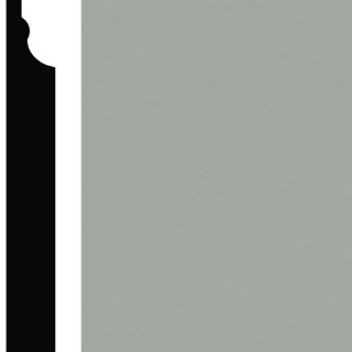 Picture of Burke - Edge Effects Illusion 3 1/4 Wall Base Ash