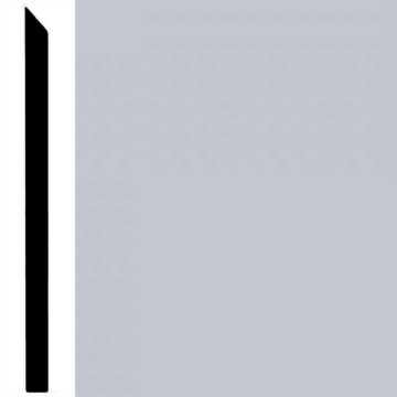 Picture of Burke - Edge Effects Simple 4 Wall Base Sky Gray