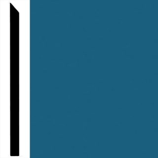 Picture of Burke - Edge Effects Simple 4 1/4 Wall Base Ocean Blue