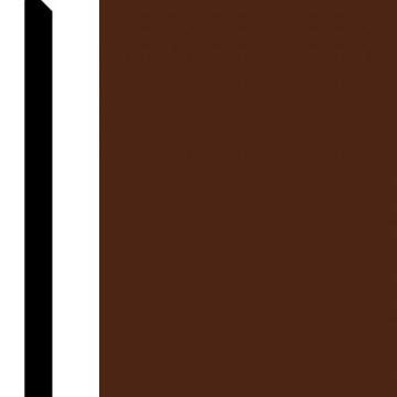 Picture of Burke - Edge Effects Simplicity 3 Wall Base Brown