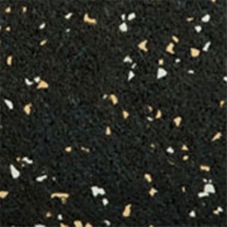 Picture of Roppe - Recoil Fitness Flooring Square Edge Tiles 20% Chip 1/4 Gauge Bisque Ivory