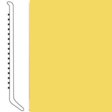 Picture of Roppe - 2.5 Inch 1/8 Vinyl Cove Base Daffodil