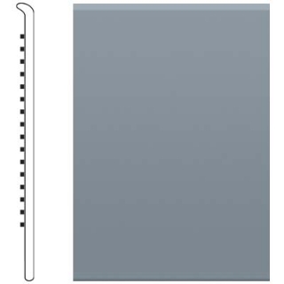 Picture of Roppe - 2.5 Inch 1/8 Vinyl No Toe Base Steel Blue