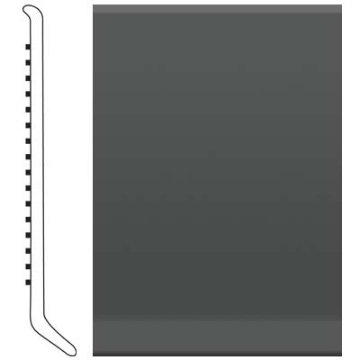 Picture of Roppe - 4 1/2 Inch 1/8 Vinyl Cove Base Black Brown