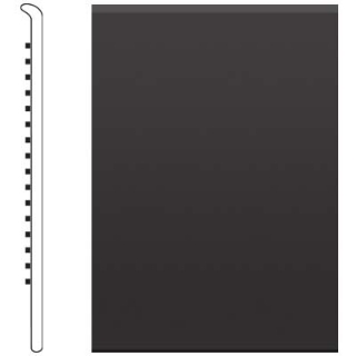 Picture of Roppe - 6 Inch 0.080 Vinyl No Toe Base Black