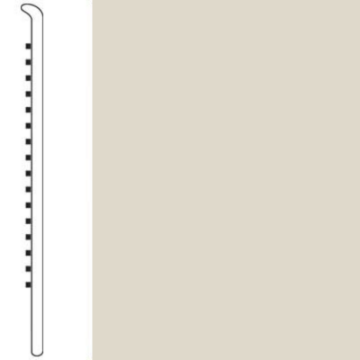 Picture of Roppe - 6 Inch 0.080 Vinyl No Toe Base Parchment