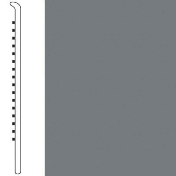Picture of Roppe - Ready Base 4 inch 0.080 Toeless Dark Gray