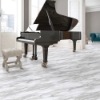 Picture of Congoleum - Triversa Prime 6 x 36 Stone Carrara White Frost