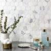 Picture of SOHO Studio Corp - Calacatta Mosaics Hexagon