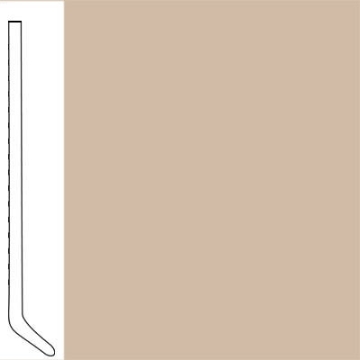 Picture of Flexco - Base 2000 Wall Base 6 Cove Dune