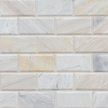 Picture of MS International - Athena Gold Mosaics Honed and Beveled