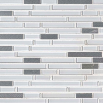 Picture of MS International - Decorative Blends Mosaic Interlocking 12 x 12 Lucid Sky
