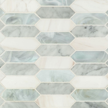 Picture of MS International - Decorative Blends Mosaic Picket Pattern Cienega Springs