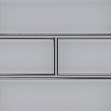 Picture of MS International - Glass 4 x 12 Beveled Ice