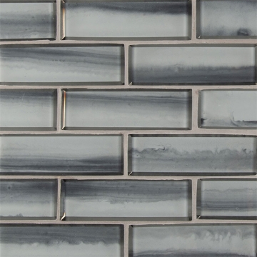Picture of MS International - Glass Mosaic 2 x 6 Ombre Grigia
