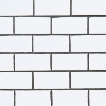 Picture of MS International - Retro Mosaic Glossy White Brick 2x4