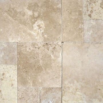 Picture of MS International - Travertine Versailles Honed Unfilled Chiseled Brushed Tuscany Storm Chiseled and Brushed