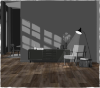 Picture of Dwellscape - Western Horizon 9 x 60 Driftwood