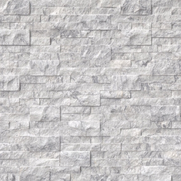 Picture of MS International - RockMount Stacked Stone Panels 6 X 24 Arabescato Carrara