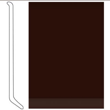 Picture of Tarkett - Traditional Wall Base with Toe 1/8 4 Inch Espresso