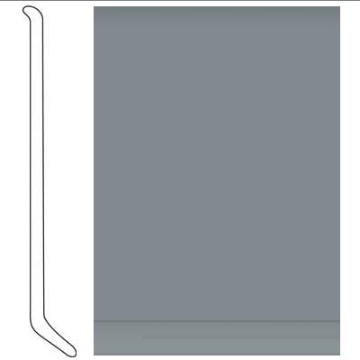 Picture of Tarkett - Traditional Wall Base with Toe 1/8 4 Inch Medium Grey