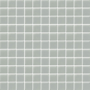 Picture of MiR Mosaic - Color Palette Mosaic 1 x 1 Gloss Gray Cloud