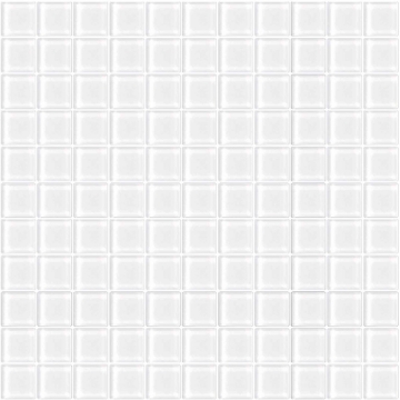 Picture of MiR Mosaic - Color Palette Mosaic 1 x 1 Gloss Mirage White