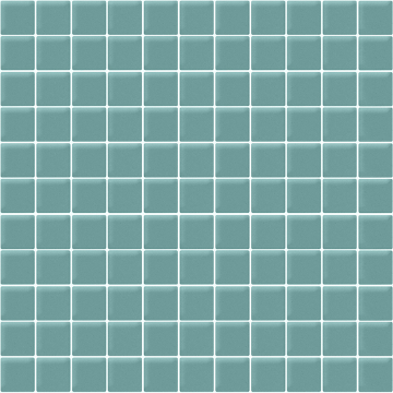 Picture of MiR Mosaic - Color Palette Mosaic 1 x 1 Gloss Aqua