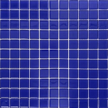 Picture of MiR Mosaic - Color Palette Mosaic 1 x 1 Gloss Cobalt Blue