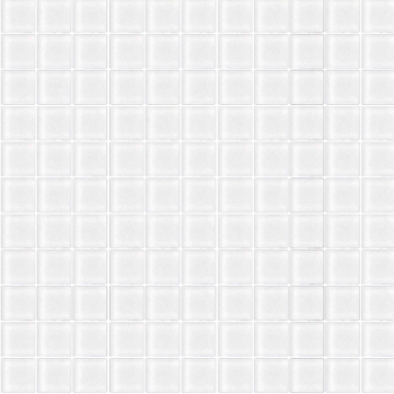 Picture of MiR Mosaic - Color Palette Mosaic 1 x 1 Matte Mirage White