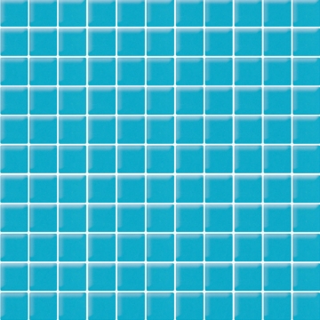 Picture of MiR Mosaic - Color Palette Mosaic 1 x 1 Matte Turquoise Cloud