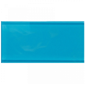 Picture of MiR Mosaic - Color Palette 3 x 6 Gloss Turquoise