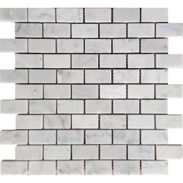 Picture of MiR Mosaic - Marbella Mosaics Carrara 1 x 2